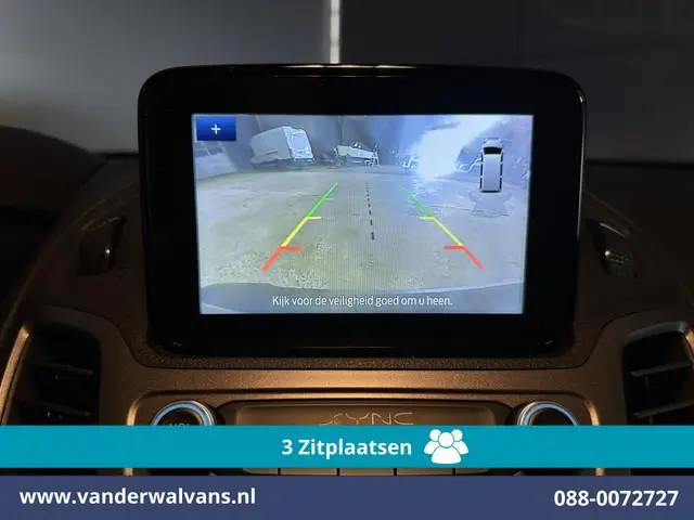 Ford Transit Connect 1.5 EcoBlue 100pk L2H1 Euro6 Airco | 3-Zits | Camera | Navigatie | Verwarmde vo...