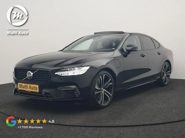 Volvo S90 T8 AWD Ultimate Dark 456pk PHEV LONG RANGE  Dealer O.H | Four C Luchtvering | Schuifdak |...