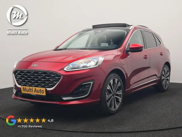 Ford Kuga 2.5 Vignale PHEV 225pk Dealer O.H. | Trekhaak Af Fabriek | Panodak | Adaptive Cruise | Hea...