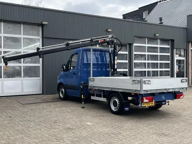Mercedes-Benz Sprinter 311 2.2 CDI L2 Hiab 023T Laadkraan 20.000km 2-Persoons Open laadbak Pick-up E...