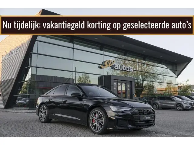 Audi A6 Limousine 55 TFSIe Competion 367pk Quattro Panoramadak 4-wielbesturing Nachtzicht B&O audio...