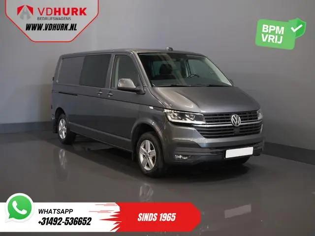 Volkswagen Transporter 2.0 TDI 150 pk DSG Aut. L2 DC Dubbel Cabine MIXTO/ LED/ Adapt.Cruise/ Standka...