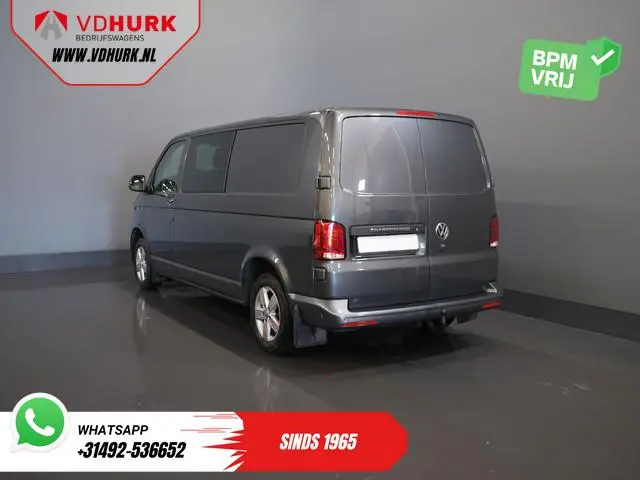 Volkswagen Transporter 2.0 TDI 150 pk DSG Aut. L2 DC Dubbel Cabine MIXTO/ LED/ Adapt.Cruise/ Standka...