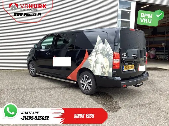 Toyota PROACE Worker 2.0 DC Dubbel Cabine Dealer Ond./ 2.5T Trekverm./ Navi/ Carplay/ Leder/ Camera/...