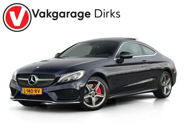 Mercedes-Benz C-klasse Coupé 250 Aut9 AMG Premium ✅ Pano ✅ LED ✅ Stoelverwarming
