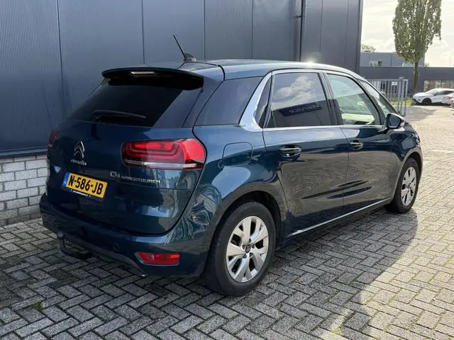 Citroen C4 SpaceTourer 1.2 PureTech Feel EAT8 16"/Trekhaak/Dodehoek/Stoelverwarming/Navigatie/PDC v+...