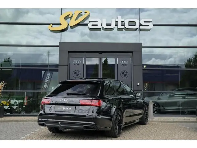 Audi A6 Avant 1.8 TFSI 190pk S-Line Panoramadak Black edition Trekhaak Sportstoelen 20" LMV