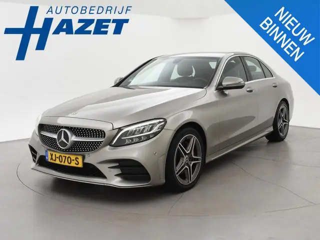 Mercedes-Benz C-klasse 180 AMG-LINE AUT. FACELIFT + AFN. TREKHAAK | BREEDBEELD NAVI | STOELVERW. | C...