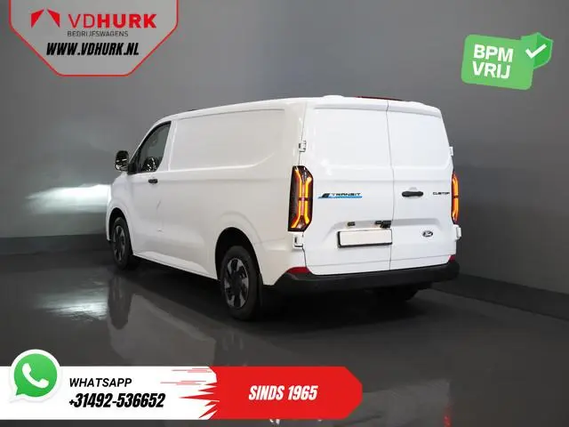 Ford E-Transit Custom Trend 330 km WLTP LED/ Snellader/ 2.3t Trekverm./ Stoelverw./ Carplay/ Climate...
