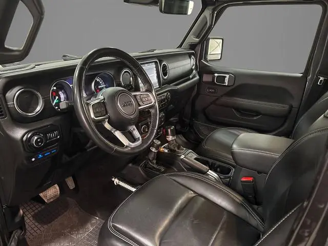 Jeep Wrangler Unlimited 4xe 380 80th Anniversary | Front offroad camera | Navigatie | Leder | Trekha...