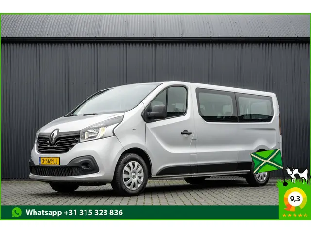 Renault Trafic Passenger **1.6 dCi 9-Pers L2H1 | Incl. BPM, BTW vrij | R-Link | Navi | Airco | Cruis...