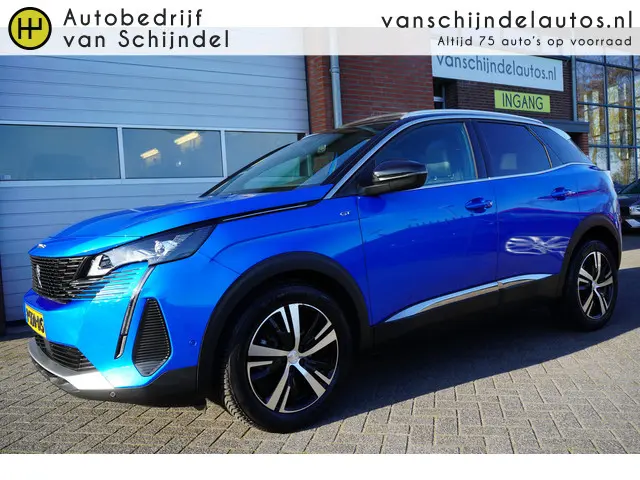 Peugeot 3008 1.2 PURETECH GT ORIGINEEL NEDERLANDS MET NIEUWE DISTRIBUTIERIEM!!! PANORAMADAK ADAPTIEV...