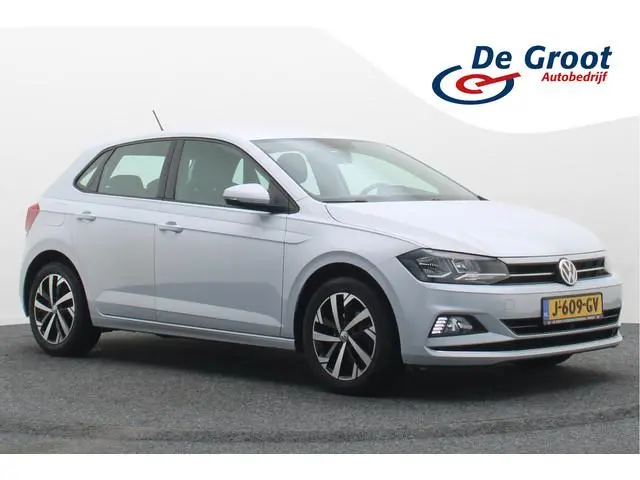 Volkswagen Polo 1.0 TSI Highline Leder/Stof, ACC, Apple Carplay, Climate, Sportonderstel, DAB, 16''