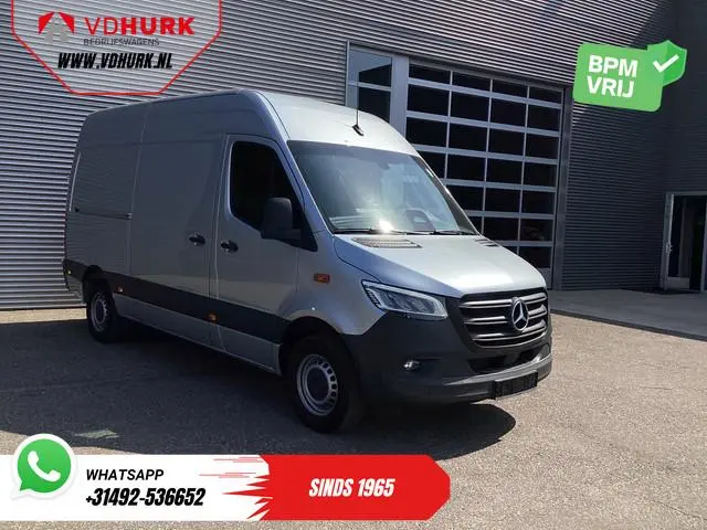 Mercedes-Benz Sprinter 317 CDI Aut. L2H2 LED/ Gev.Stoel/ Navi/ 270Gr.Deuren/ Stoelverw./ Cruise/ Cam...