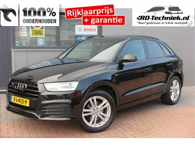 Audi Q3 1.4 TFSI 150pk CoD S-Tronic 2x S-Line, Pano ,Trekhaak ,Xenon, Navi, Stoelverwarming. . .