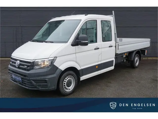 Volkswagen Crafter Open Laadbak 177pk Automaat Dubbele cabine Apple Carplay Camera Cruise control Tr...