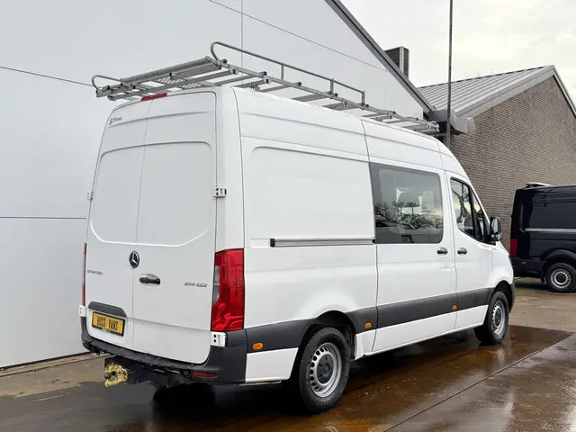 Mercedes-Benz Sprinter 314 2.2 CDI L2H2 Dubbele Cabine Climate Control Cruise Control Trekhaak Imper...