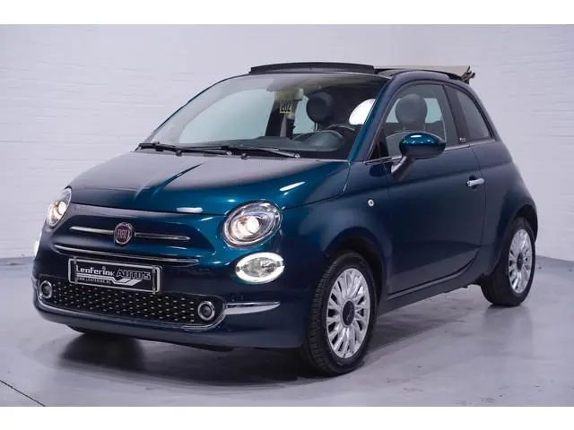 Fiat 500 C 0.9 TwinAir Turbo Lounge NAP Rijklaar!Navi Cruise Mistlampen Apple PDC Carplay NAP