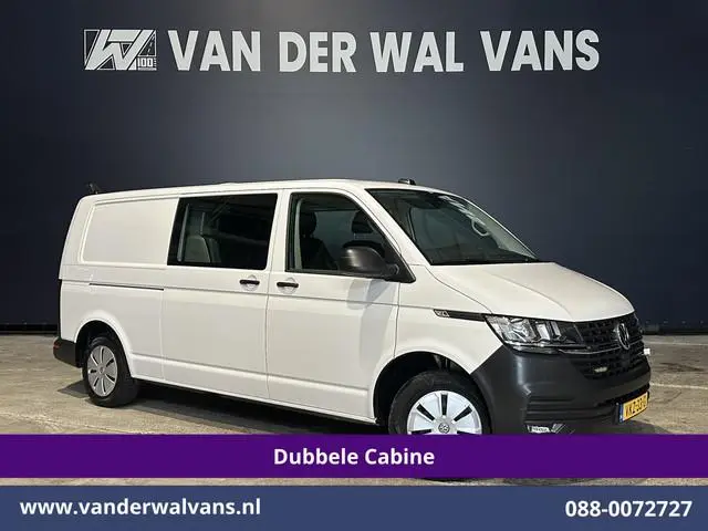 Volkswagen Transporter 2.0 TDI 150pk 4Motion L2H1 Dubbele Cabine Euro6 Airco | 5-Zits | Apple Carpla...