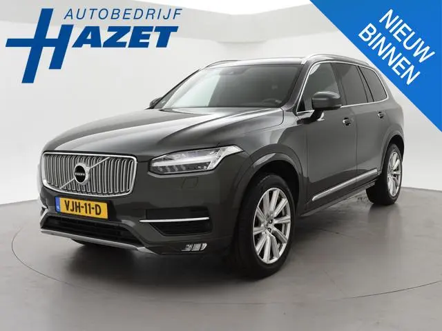 Volvo XC90 2.0 D5 AWD 235 PK AUT. GRIJS KENTEKEN INSCRIPTION + ADAPTIVE CRUISE | TREKHAAK | LEDER