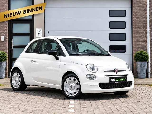 Fiat 500 1.0 Hybrid Cult Face Lift 2022 | Airco | Park Sensors | LED | Bluetooth | Orig Ned | 1 Eige...