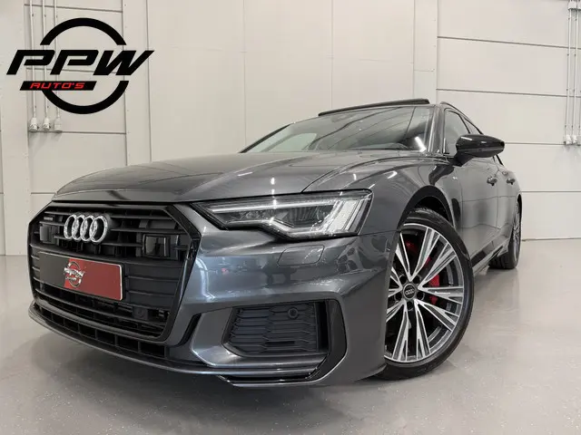 Audi A6 Avant 55 TFSI e quattro Competition PANO/TREKHAAK/20"SPORT/CAMERA/CARPLAY/ACC/STOEL+STUURVER...