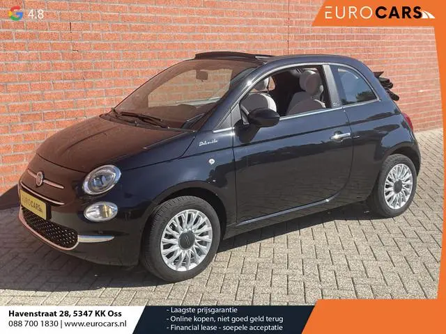 Fiat 500C 1.0 Hybrid 69pk Dolcevita Navigatie Apple Carplay/Android Auto Parkeersensor achter Cruise...