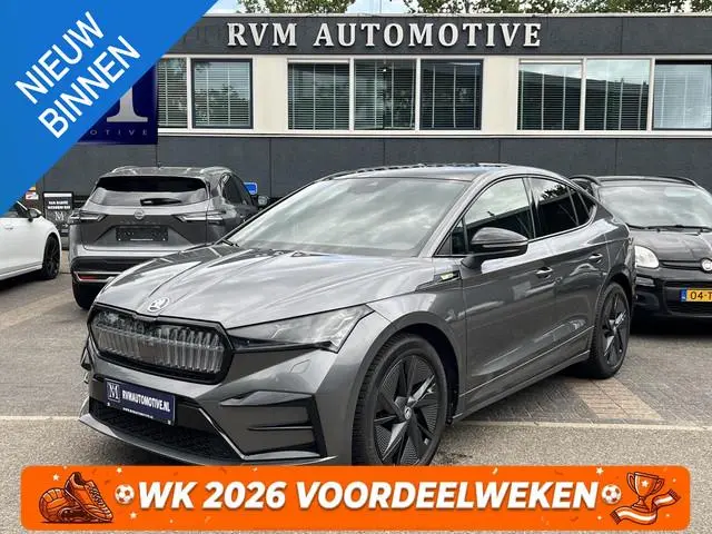 Skoda Enyaq Coupé iV 80 RS SOH 89% |ELEK. ACHTERKLEP| PANO| ELEK. STOEL MET MEMORY| NET ONDERHOUD GE...