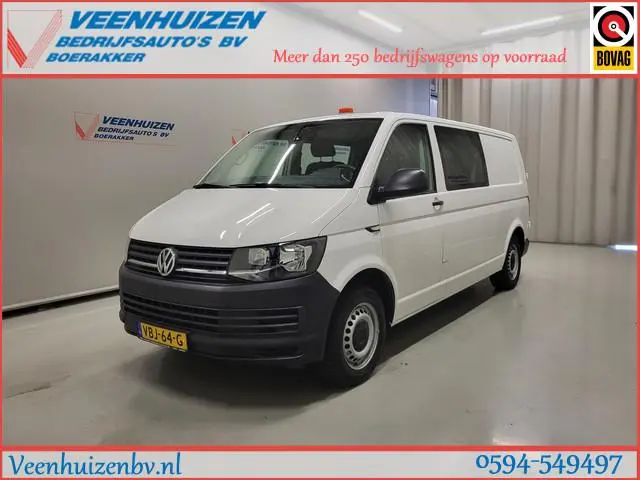 Volkswagen Transporter 2.0TDI L2/H1 Dubbele Cabine Euro 6!