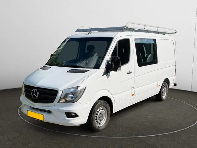Mercedes-Benz Sprinter 316 2.2 CDI 366 HD Dubbel Cabine Aut- 5 Pers, Custom Leder, Imperiaal, Camera...