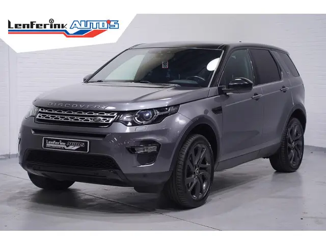 Land Rover Discovery Sport 2.0 TD4 150 pk Grijs Kenteken 2-Zits Navi, Camera, Leder Zwart, 20" LMV,...