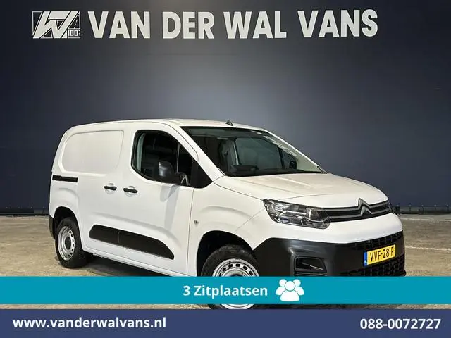 Citroën Berlingo 1.5 BlueHDi 102pk L1H1 Euro6 Airco | 3-Zits | Camera | Apple Carplay | Cruisecontro...