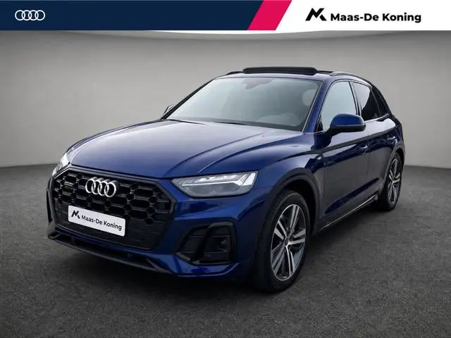 Audi Q5 50 TFSIe 299PK S-tronic S Line · Panoramadak · Camera ·  Luchtvering · Apple/Android Car Pla...