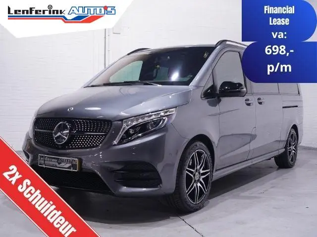 Mercedes-Benz V-klasse 300d Dubbel Cabine L3 AMG Line Airmatic, Burmester Sound, NAP, Distronic, Led...