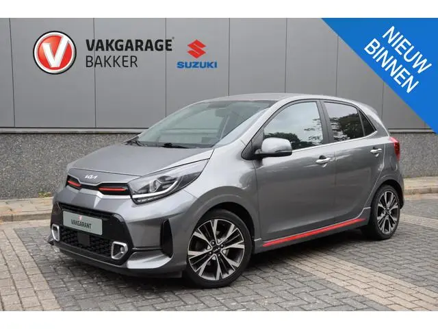 KIA Picanto 1.0 MPI 67 GT Line | KIA-onderhouden | lederen bekleding | navigatie |