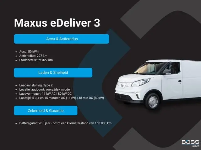 Maxus eDeliver3