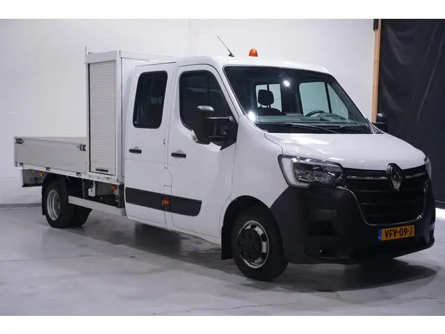 Renault Master 2.3 dCi 145 pk Pick Up / Open Laadbak 6-Zits Airco, Trekhaak 3.500 kg, LxBxH 245x208x...