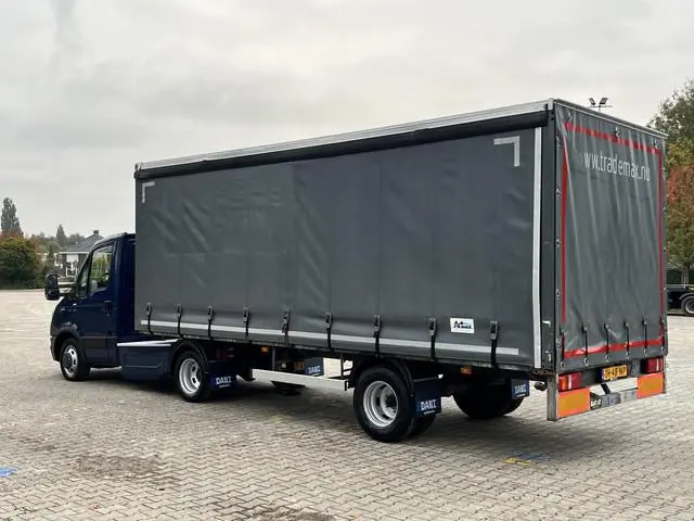 Iveco Daily 35C21 Be-trekker Be-Combi Met Oplegger Huif 1650 kg laadvermogen Airco Cruise controle T...