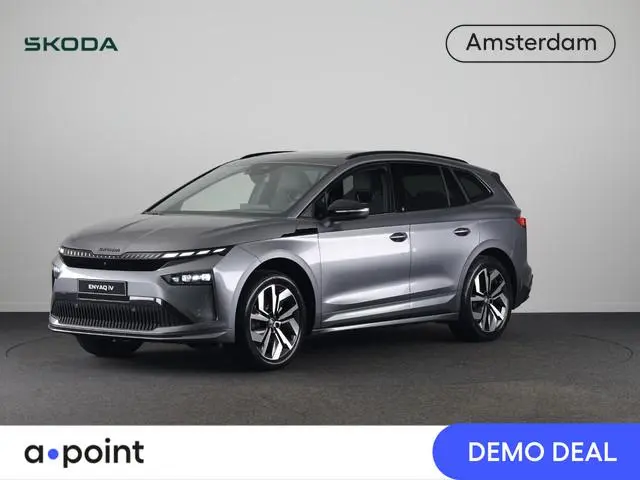 Škoda Enyaq 60 Sportline 204pk | Panoramadak | Light Band | Head up | Canton Sound | Elek. stoel | A...