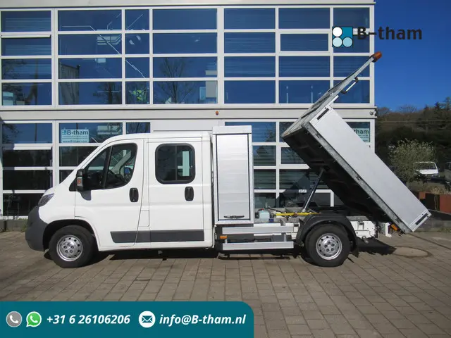 Citroen Jumper 35 2.0 HDI 96KW L3 DOKA Dubbelcabine Kipper