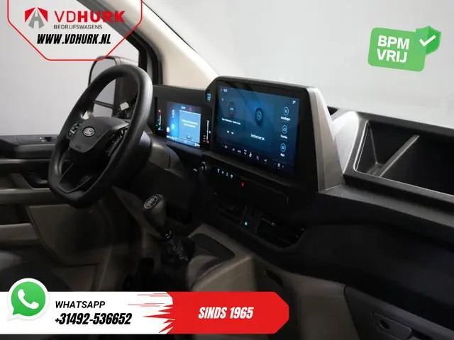 Ford Transit Custom 320 2.0 TDCI 135 pk L2 Trend LED/ 2.8t Trekverm./ Carplay/ Climate/ Cruise/ Came...