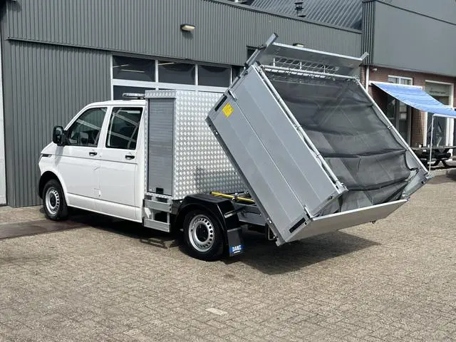 Volkswagen Transporter 2.0 TDI L2H1 DC 30 Dubbele cabine open laadbak Airco Cruise controle trekhaak...