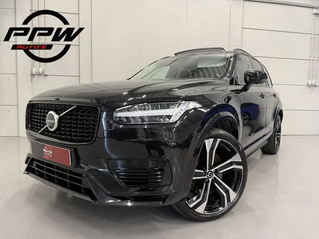 Volvo XC90 T8 Recharge AWD R-Design PANO/LUCHTVERING/TREKHAAK/HEAD-UP/GOOGLE/H&K/MASSAGE+VENTILATIE/...