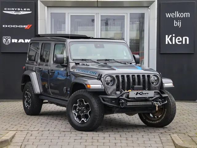 Jeep Wrangler Unlimited 4xe 380 Rubicon | Sun roof | Elektrische Lier | Apple Carplay/Android Auto |