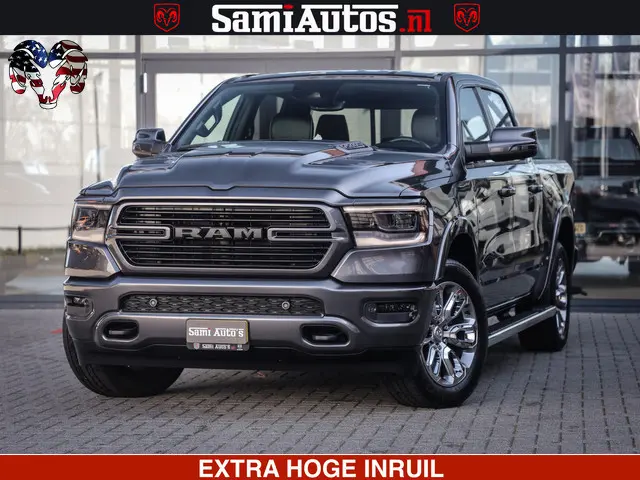 Dodge Ram 1500 LARAMIE SPORT | 5.7 V8 4X4 | 12 INCH MULTIMEDIA | MEMORY SEAT | BED STEP | 3500KG | G...