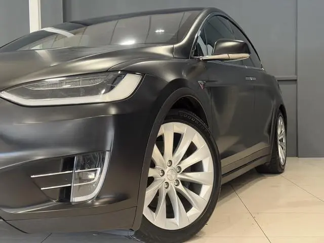 Tesla Model X 75D Base 7p. | Trekhaak | 7 Persoons | SOH 90% | WRAP |