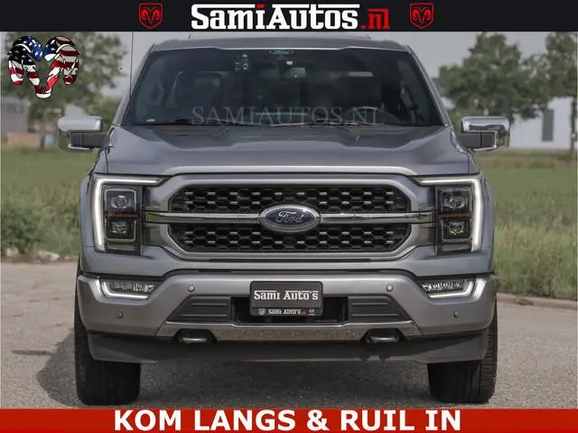Ford F150 PLATINUM | MASSAGE | PANO | GROOTSCHERM | COMFORT STOELEN | ADAPTIVE CRUISE | DC | DUBBELE...
