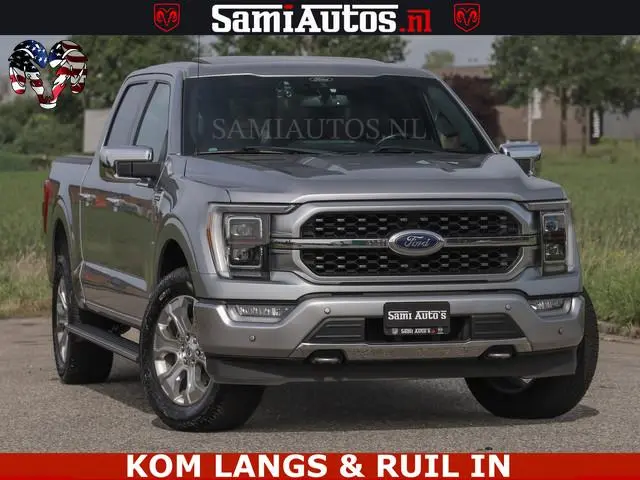 Ford F150 PLATINUM | MASSAGE | PANO | GROOTSCHERM | COMFORT STOELEN | ADAPTIVE CRUISE | DC | DUBBELE...
