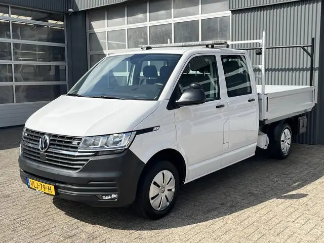 Volkswagen Transporter 2.0 TDI L2H1 30 DC Open laadbak Pick-up met Airco Cruise controle Trekhaak 22...