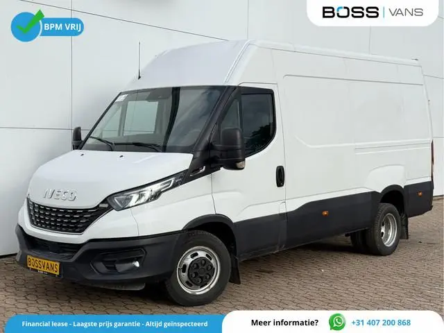 Iveco Daily 35C18 3.0 Automaat L2H2 Dubbellucht LED 3.5t Trekhaak Adaptieve Cruise Standkachel Clima...